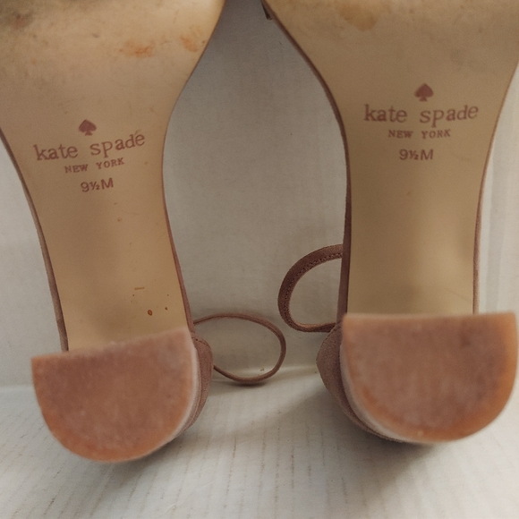 Kate Spade Suede Big Bow Sandals Size 9.5 M - Picture 5 of 11